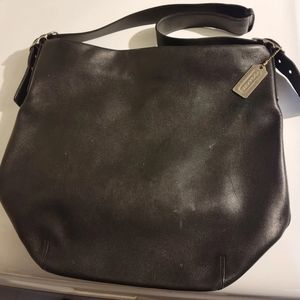 Vintage Coach Leather Legacy Duffle Sac bag X-Large Style 9151 Black